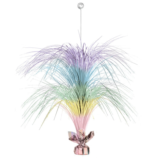 Large Foil Spray Centerpiece - Pastel 28in