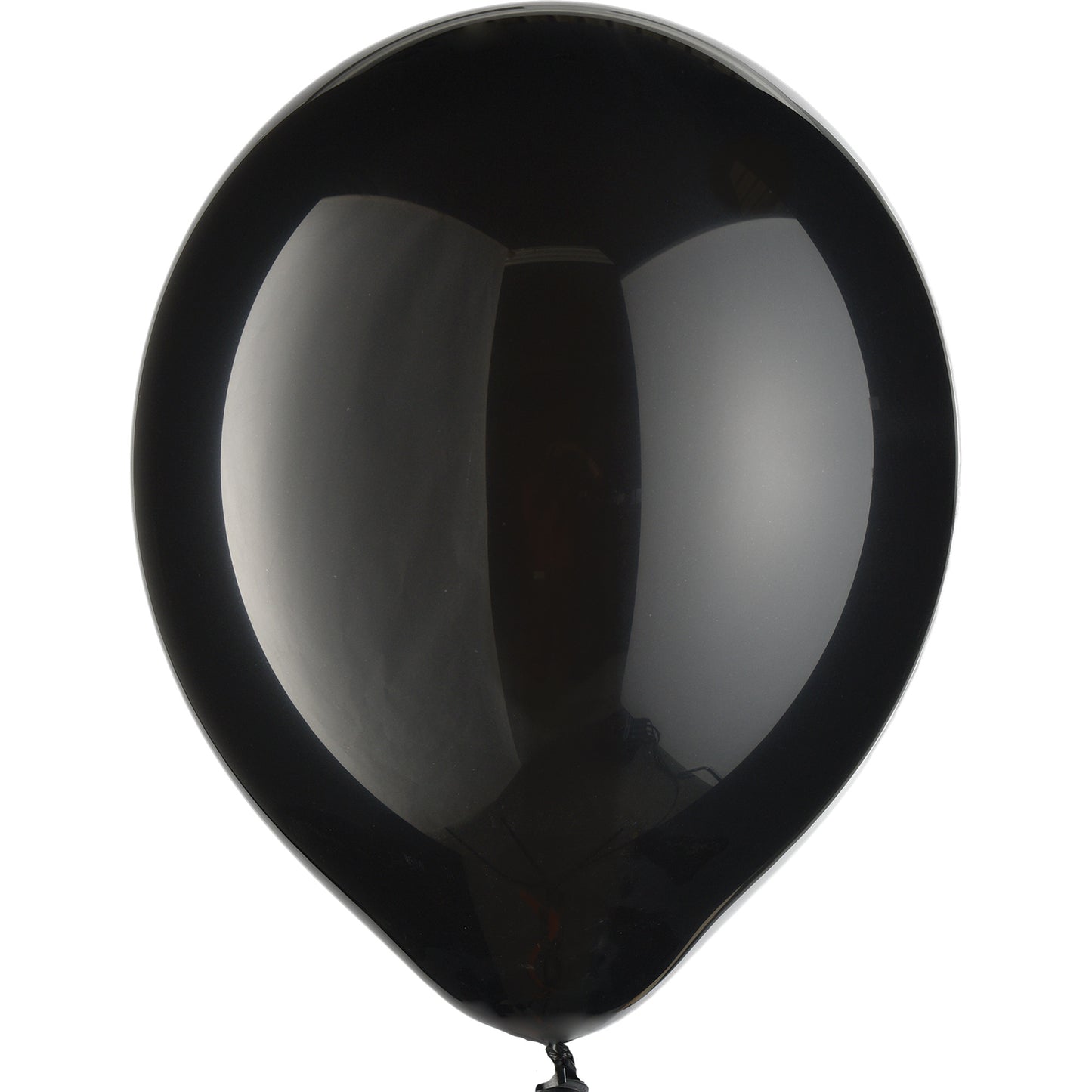 Black Packaged 12in Latex Balloons