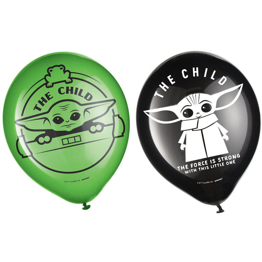 The Mandalorian - The Child Latex Balloons 6ct