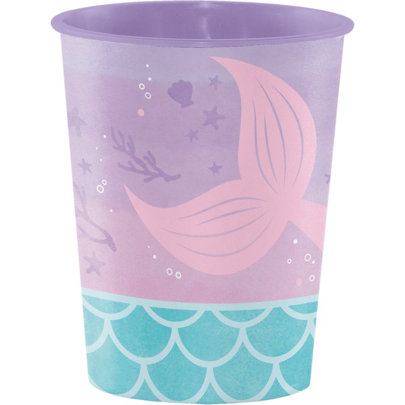 Mermaid Shine Plastic Cup