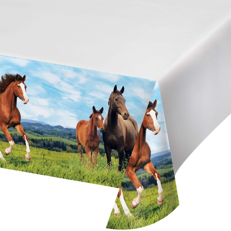 Horse and Pony Table Cover