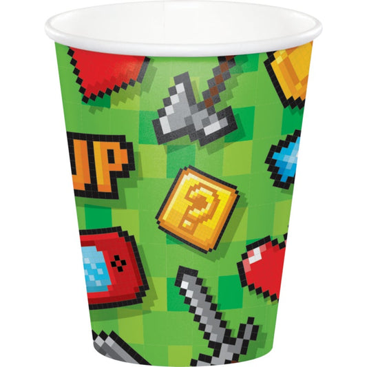 Gaming Party Cups 8ct