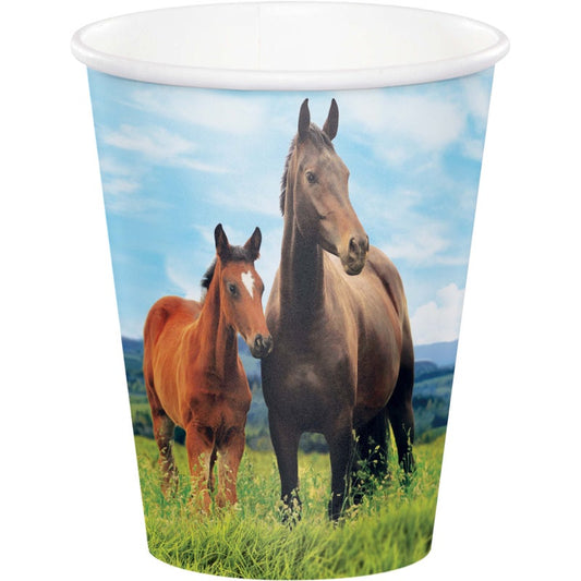 Horse and Pony Cups 8ct