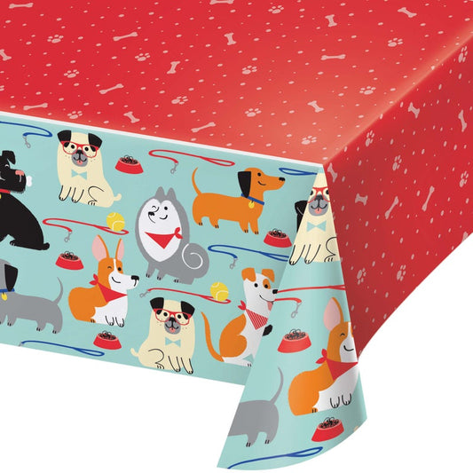 Dog Party Table Cover