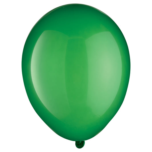 Festive Green 5in Latex Balloons 50ct