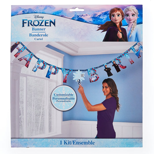 Disney Frozen 2 Jumbo Add-An-Age Letter Banner