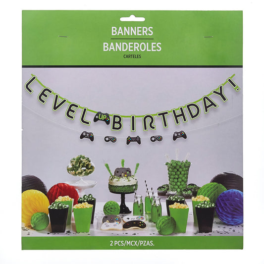 Level Up Banner Kit