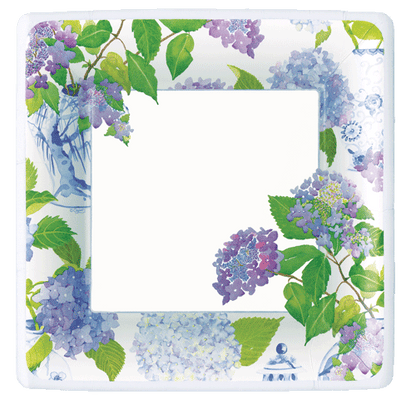 Hydrangeas and Porcelain Tableware