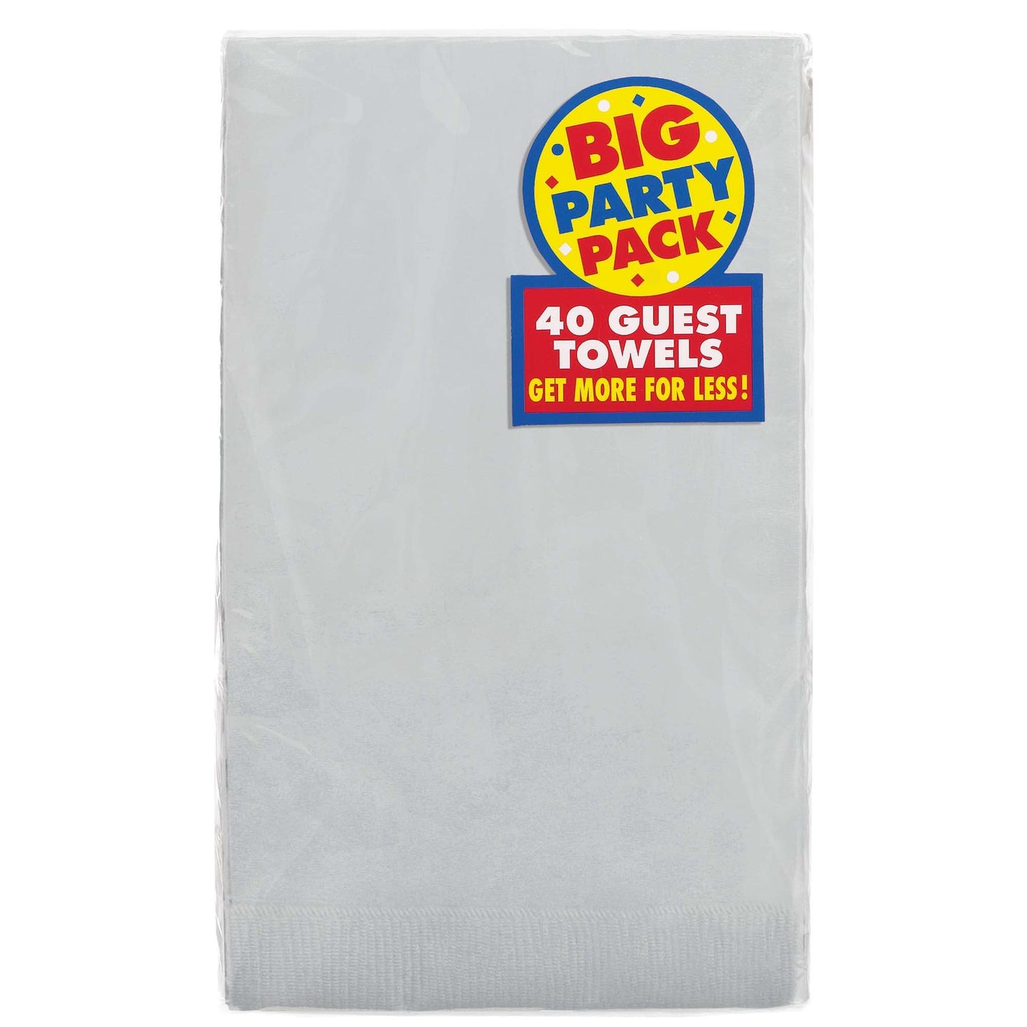 Silver Guest Towels 40ct