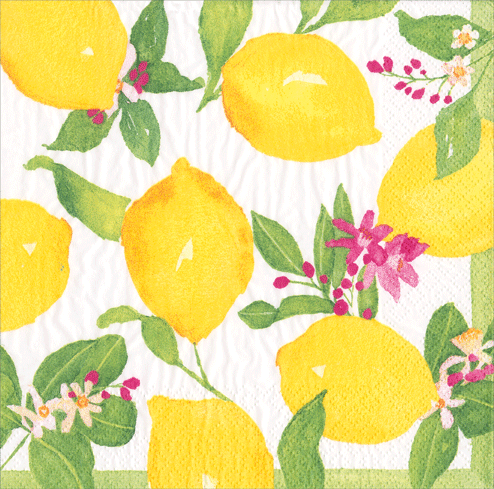 Limoncello Dinner Napkins 20ct