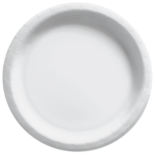 White 10in Paper Plates