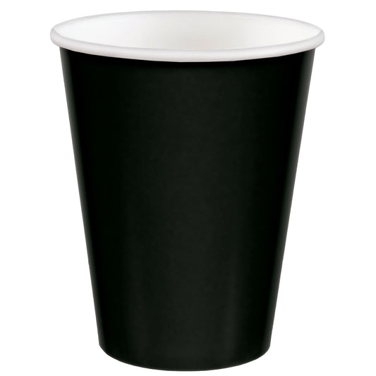 12oz Black Paper Cups 50ct