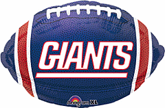 #475 New York Giants 18in Printed Mylar