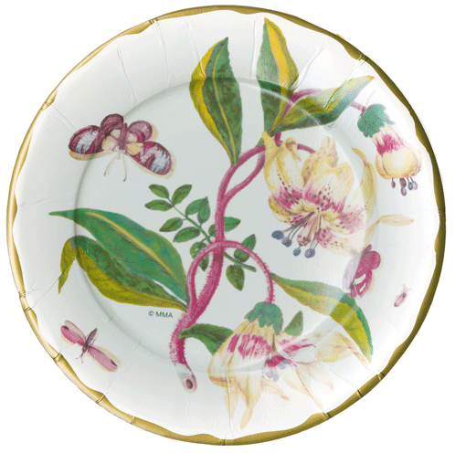 Porcelain Blooms Ivory Tableware