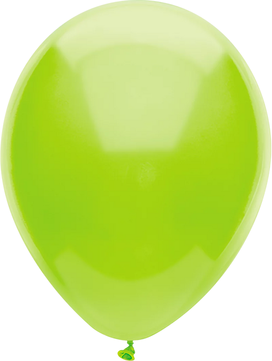 12in Helium Inflated Latex Balloon - Chartreuse