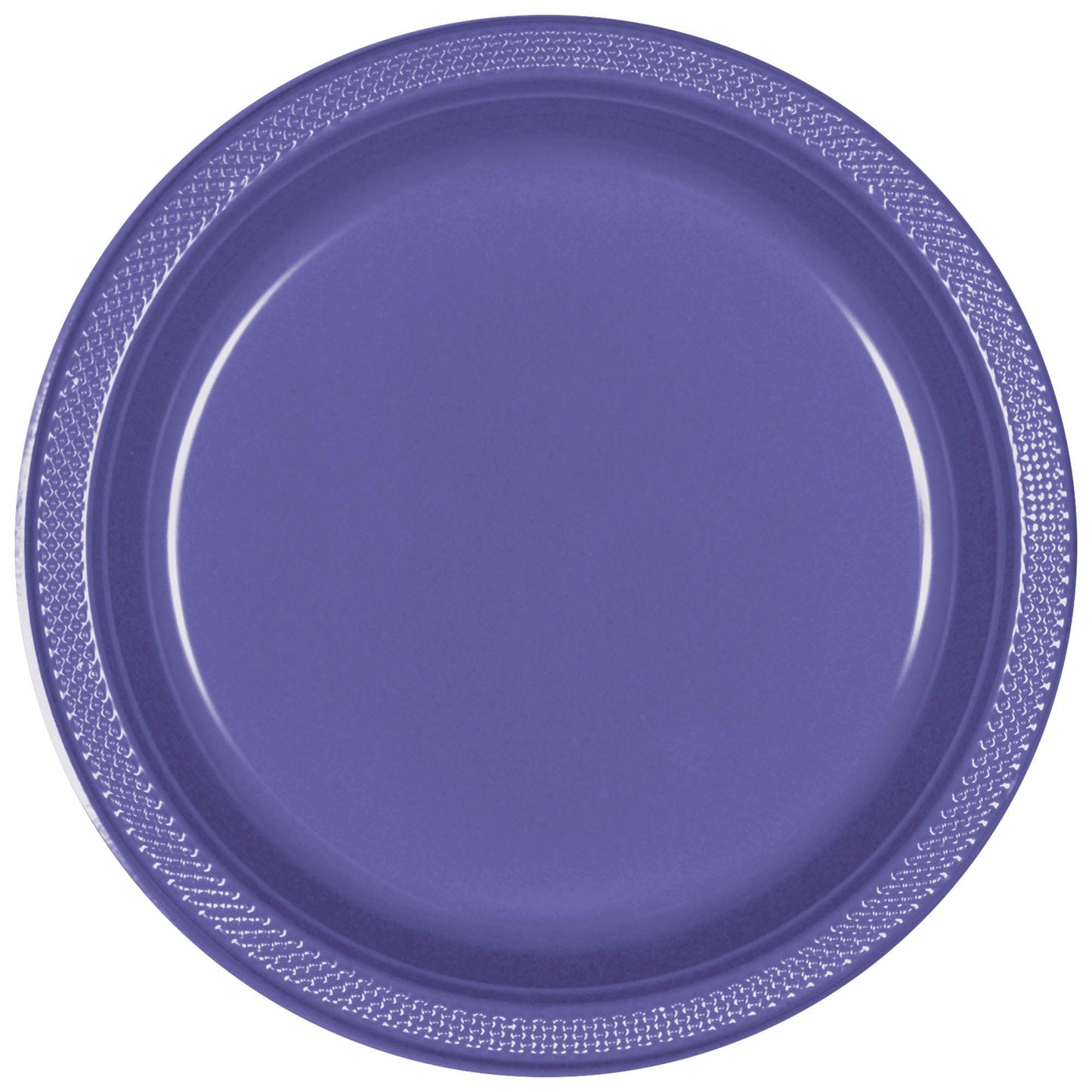 Purple 7in Plastic Plates