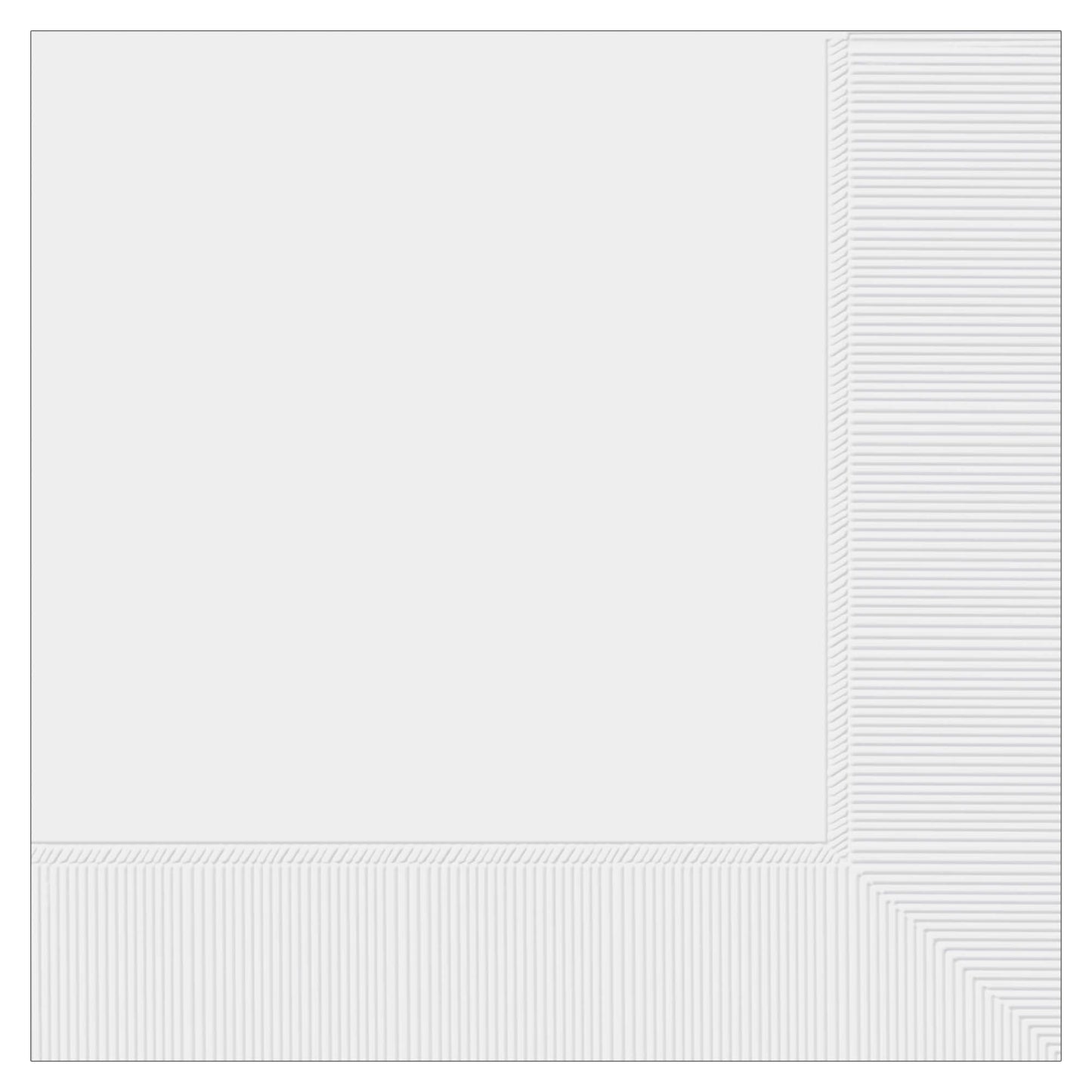 White Lunch Napkins 6.5in