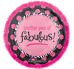 #030 Another Year of Fabulous Fuzzy 32in Supershape