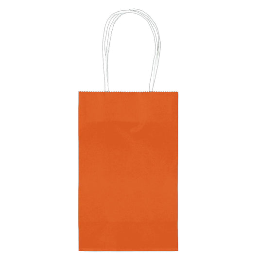 Orange Cub Bag - 5.12in x 8.25in x 3.12in - 10ct