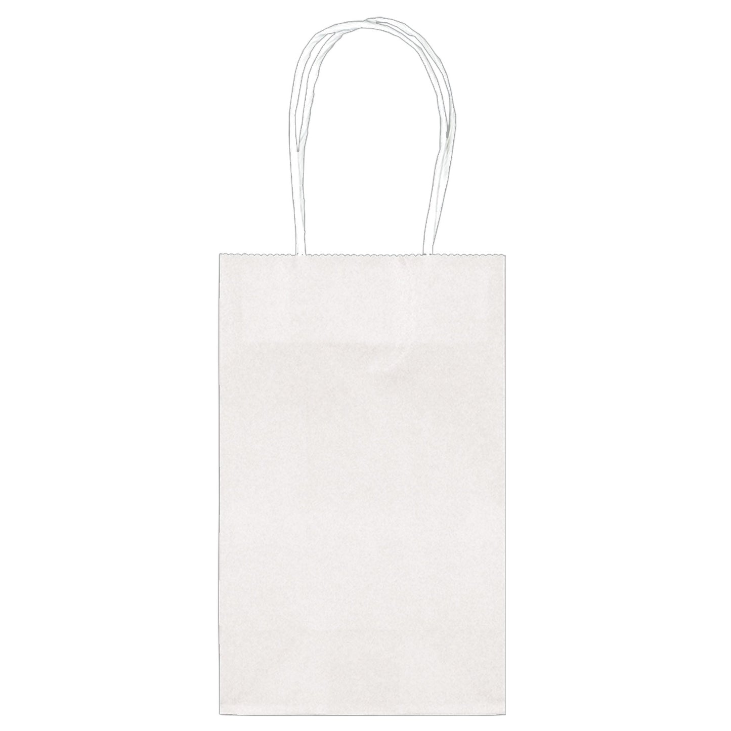 White Cub Bag - 5.12in x 8.25in x 3.12in - 10ct