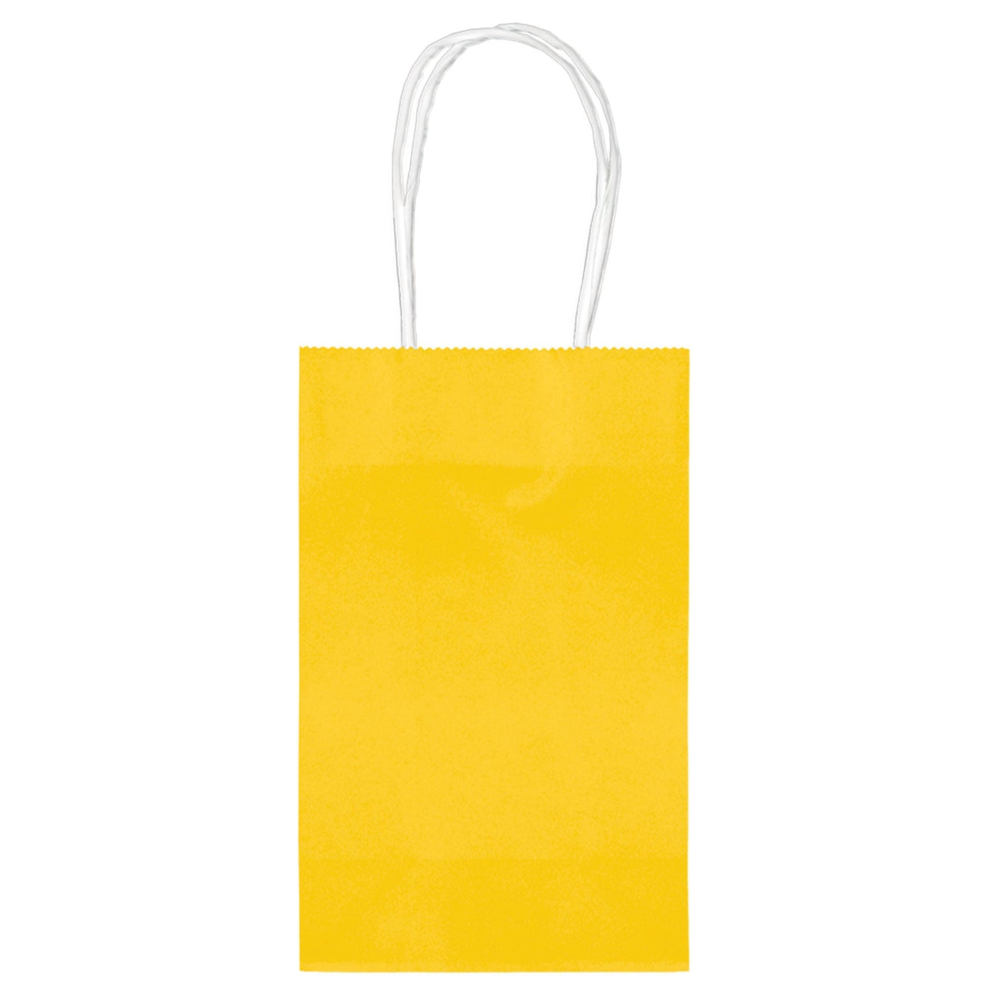 Yellow Sunshine Cub Bag - 5.12in x 8.25in x 3.12in - 10ct