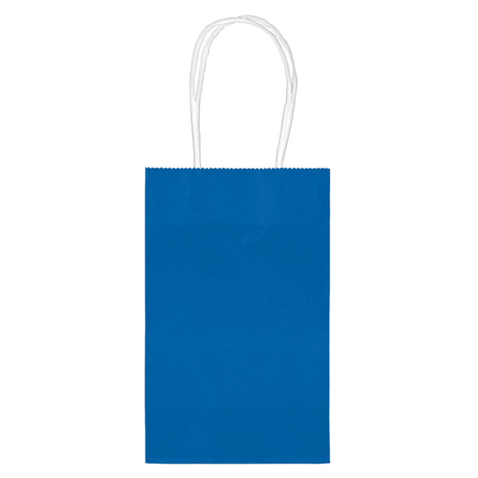 Bright Royal Blue Cub Bag - 5.12in x 8.25in x 3.12in - 10ct