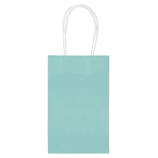 Robins Egg Blue Cub Bag - 5.12in x 8.25in x 3.12in - 10ct