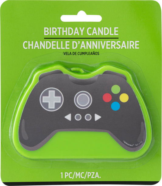 Level Up Birthday Candle