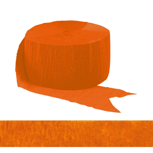 Orange Streamer Roll