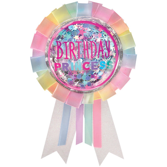 Pastel Party Shaker Award Ribbon