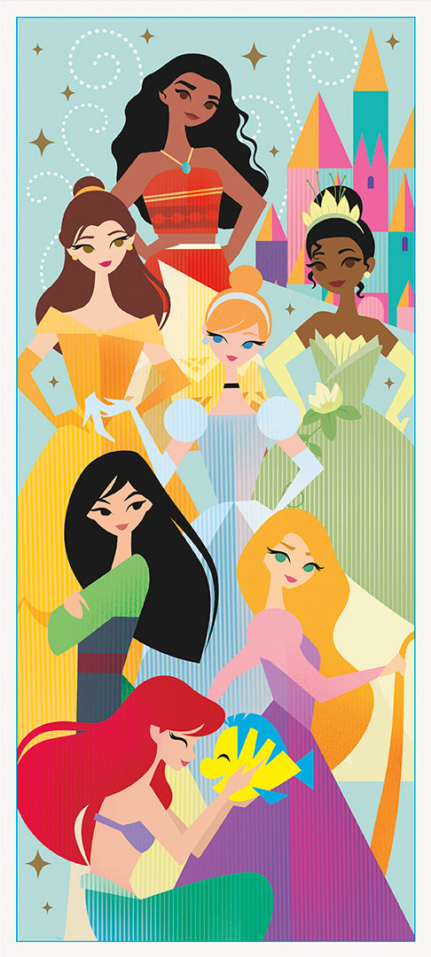 Disney Princess Door Poster 27in x 60in