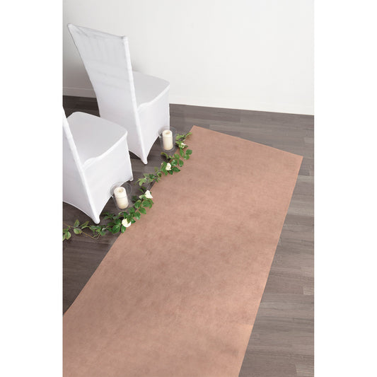 Wedding Aisle Runner - Brown 100ft