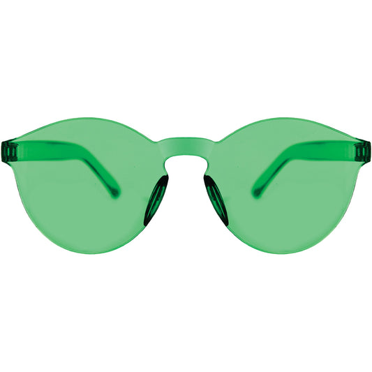 Green Frameless Colored Glasses