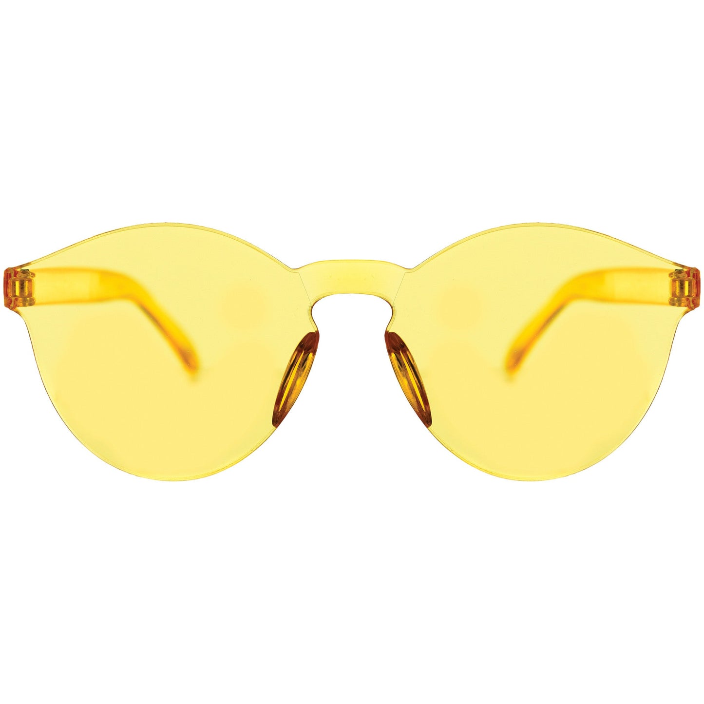 Yellow Frameless Colored Glasses