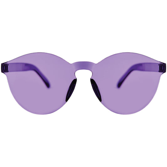 Purple Frameless Colored Glasses