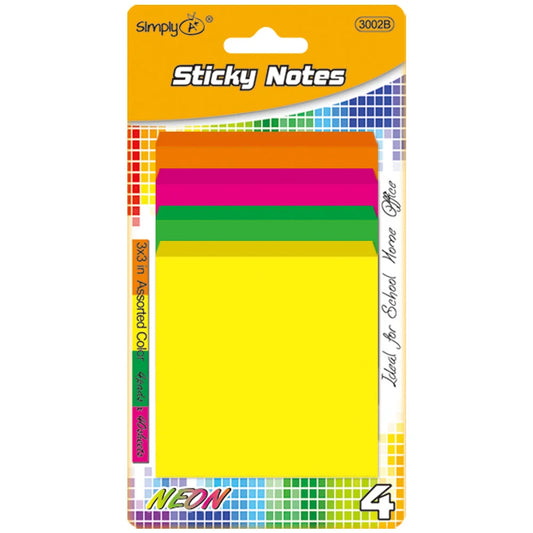 Sticky Notes Neon 160ct