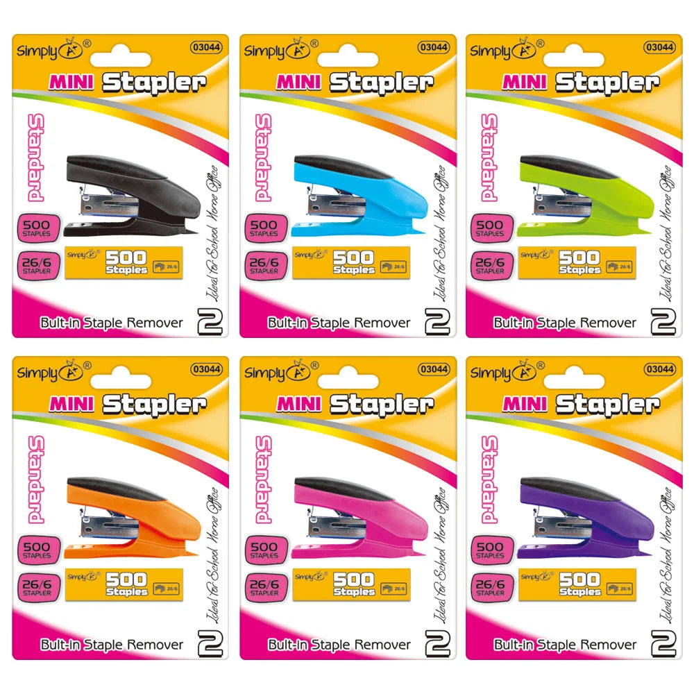 Mini Stapler - 1 Assorted Color