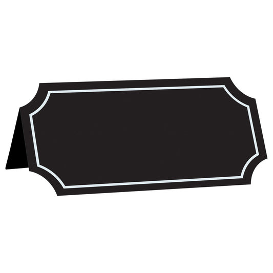 Chalkboard Paper Tent Card 25ct