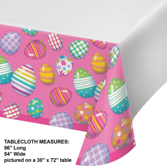 Happy Eggster Paper Table Cover 54in x 96in