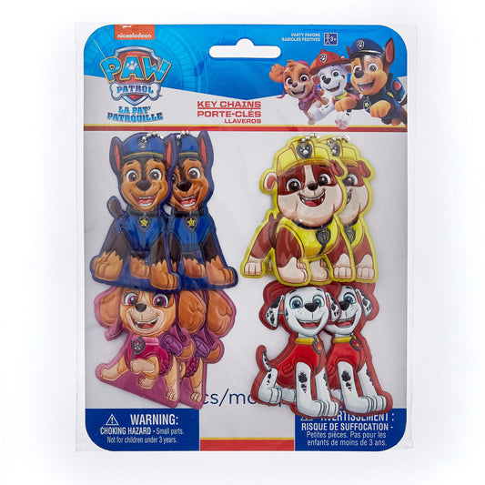 Paw Patrol Adventures Puffy Vinyl Keychains