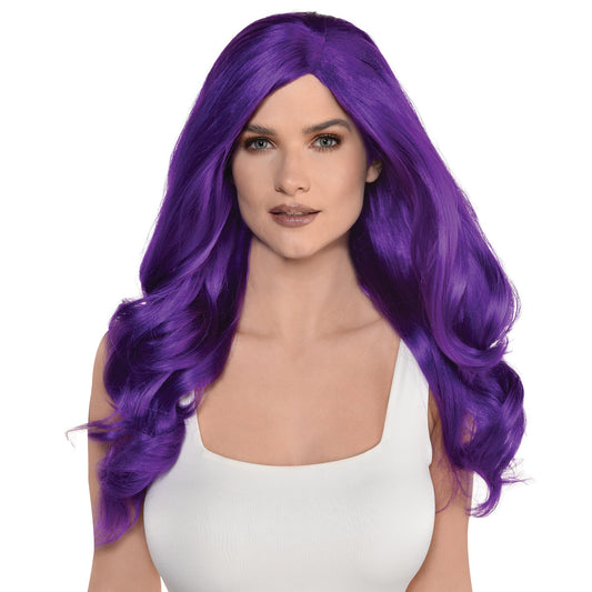 Purple Glam Wig