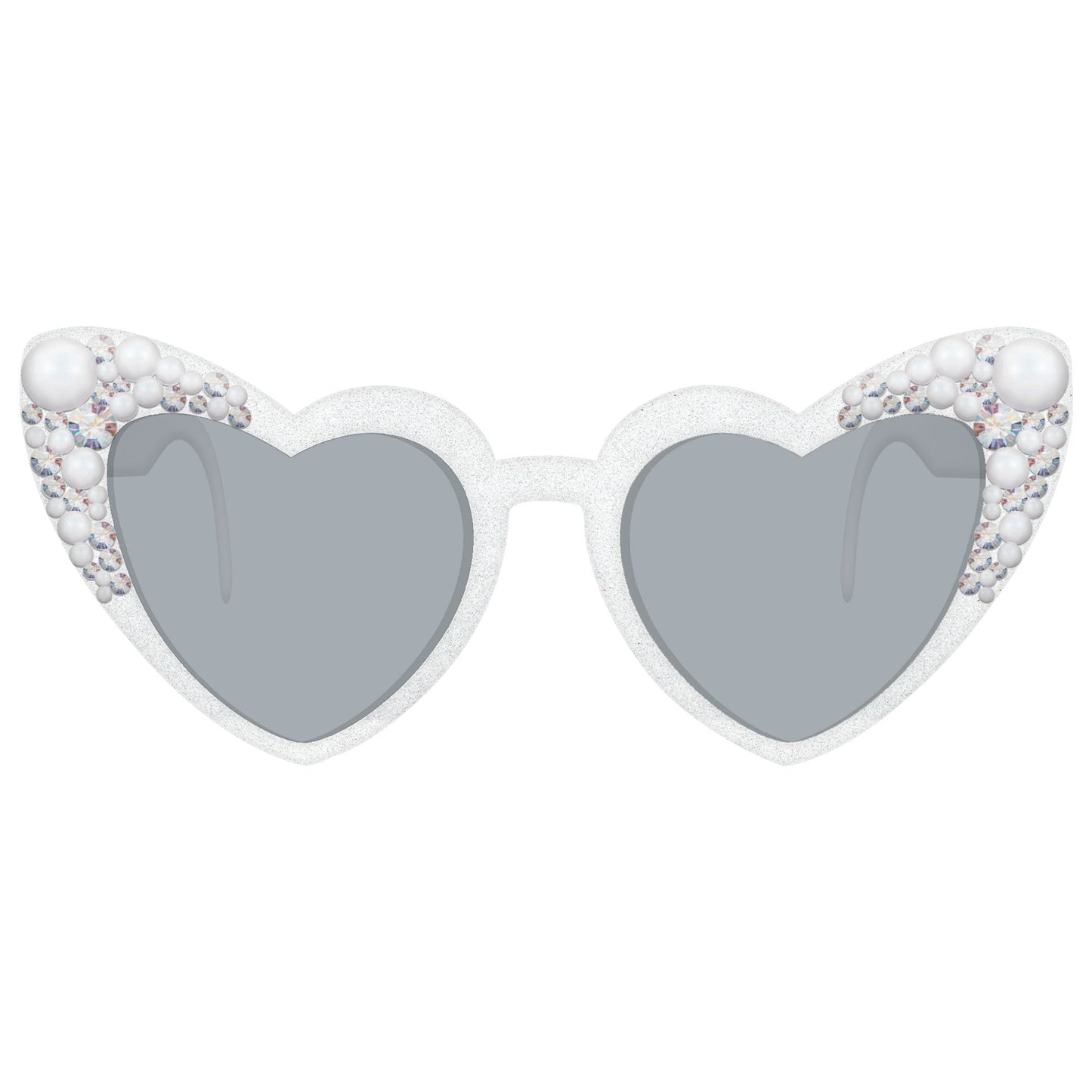 Bride Pearl & Sparkle Glasses