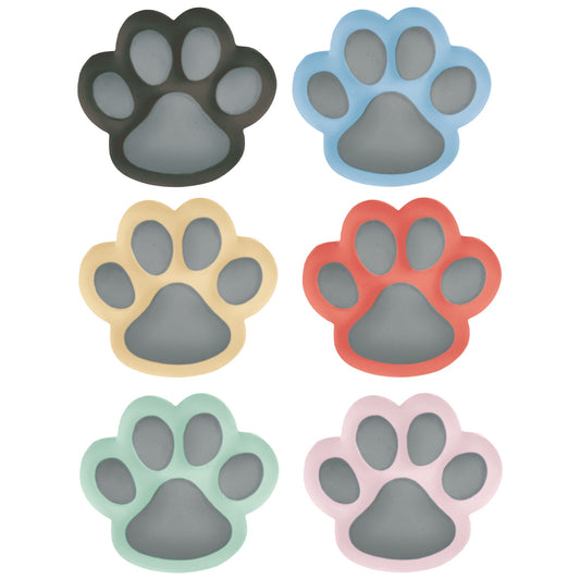 Pawsome Party Paw Shaped Crayons 6ct