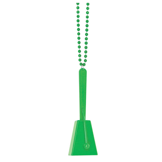 Green Clacker Necklace