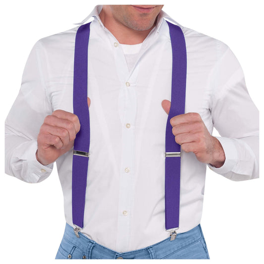 Purple Suspenders