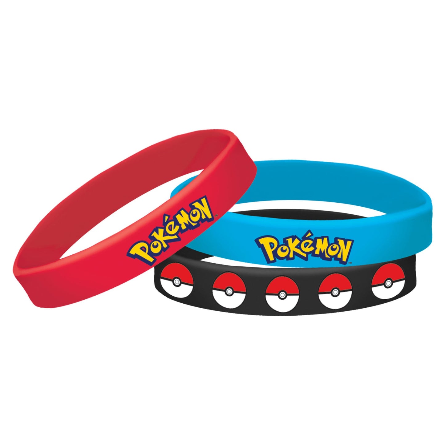 Pokemon Rubber Bracelets 8ct