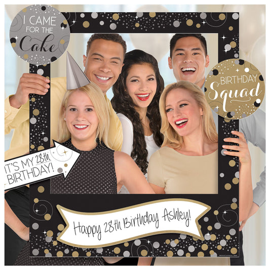 Sparkling Celebration Customizable Giant Photo Frame