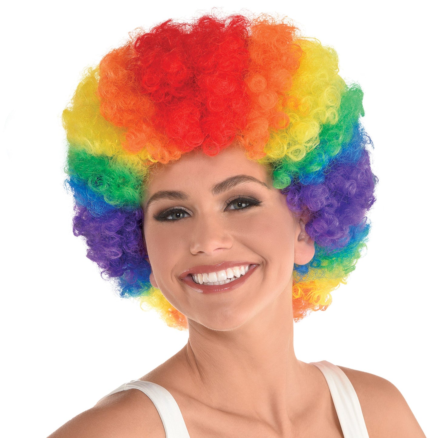 Rainbow Curly Wig