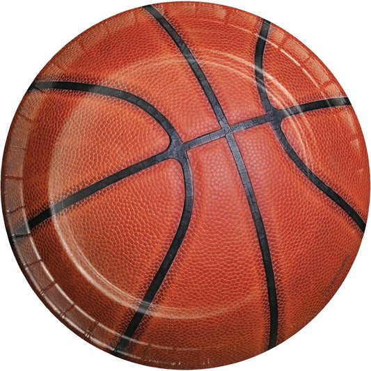 Basketball 7in Plates