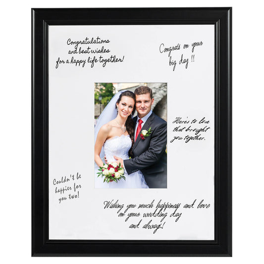 Black Autograph Frame